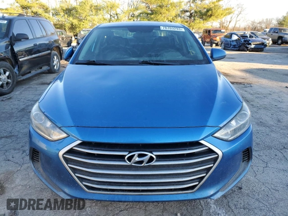 2017 Hyundai Elantra SE z VIN 5NPD84LF9HH066515, wystawiony jako Copart lot #78703293 z przebiegiem 241 381 mil mil oraz Nie do naprawy • Non repairable. Historia ofert i sprzedaży dostępna na DreamBid. Obrazek 5.
