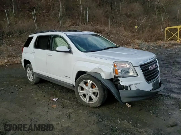 2017 GMC Terrain SLE with VIN 2GKFLTEK6H6108241, listed as a Copart auction lot 86802244 with 80,736 mi miles and Salvage Title. Bid and sale history available at carsss.com. Image 11.