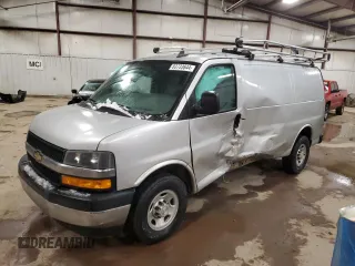 2019 Chevrolet Express Cargo Van with VIN 1GCWGAFG1K1330033, listed as a Copart auction lot 83733644 with 133,362 mi miles and Non Repairable. Bid and sale history available at carsss.com. Image 1.