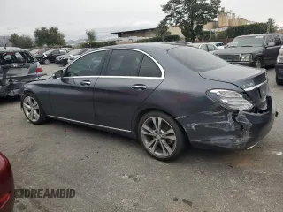2015 Mercedes-Benz C 300 with VIN 55SWF4JB8FU045146, listed as a Copart auction lot 44591105 with 153,777 mi miles and Salvage Title. Bid and sale history available at carsss.com. Image 2.