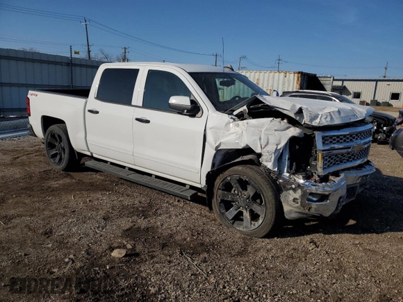 2015 Chevrolet Silverado 1500 LT with VIN 3GCUKREH2FG525452, listed as a Copart auction lot 48550595 with 78,795 mi miles and Salvage Title. Bid and sale history available at DreamBid. Image 4.