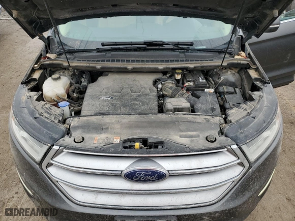 2015 Ford Edge SEL with VIN 2FMTK3J88FBB41981, listed as a Copart auction lot 43203825 with 100113 miles and Salvage Title. Bid and sale history available at carsss.com. Image 12.