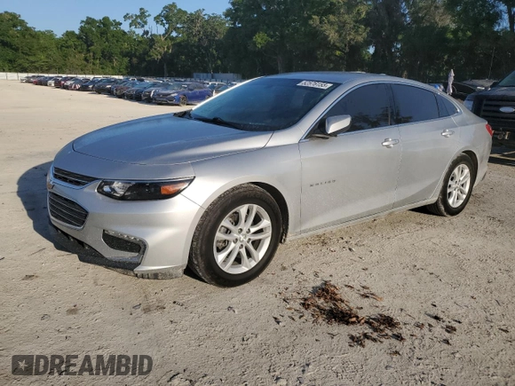 2018 Chevrolet Malibu LT with VIN 1G1ZD5ST6JF185355, listed as a Copart auction lot 52576155 with 81,979 mi miles and Salvage Title. Bid and sale history available at DreamBid. Image 1.