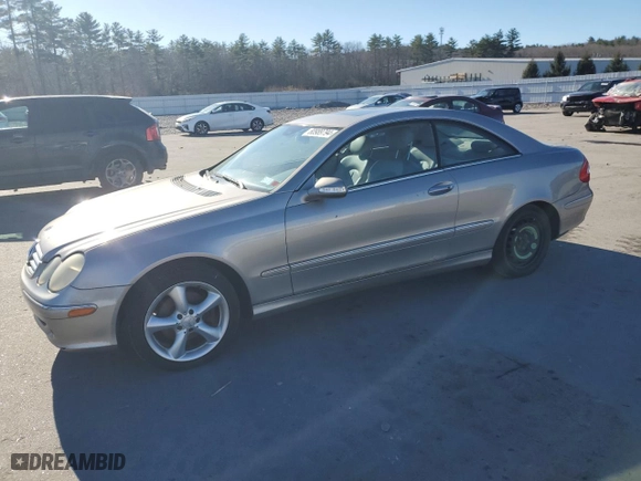 2005 Mercedes-Benz CLK-Class 3.2L with VIN WDBTJ65J75F166274, listed as a Copart auction lot 80989794 with 226,362 mi miles and Clean Title. Bid and sale history available at carsss.com. Image 1.