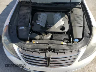2015 Hyundai Equus Signature with VIN KMHGH4JH9FU100713, listed as a Copart auction lot 51806385 with 107,887 mi miles and Salvage title. Bid and sale history available at DreamBid. Image 13.