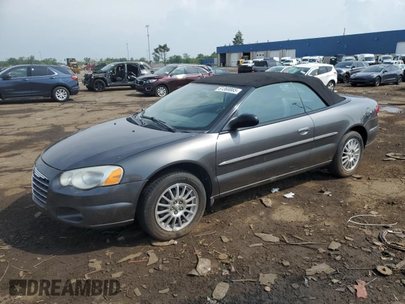 2005 Chrysler Sebring Touring z VIN 1C3EL55R95N535697, wystawiony jako Copart lot #61368865 z przebiegiem 120 596 mil mil oraz Czysty tytuł • Clean title. Historia ofert i sprzedaży dostępna na DreamBid. Obrazek 1.