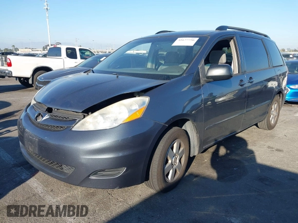 2006 Toyota Sienna CE with VIN 5TDZA23C16S530537, listed as a IAAI auction lot 41677756 with 199,509 mi miles and . Bid and sale history available at DreamBid. Image 2.