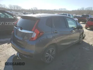2019 Honda Fit EX with VIN 3HGGK5H8XKM733321, listed as a Copart auction lot 49821185 with 67,123 mi miles and Salvage title. Bid and sale history available at DreamBid. Image 3.