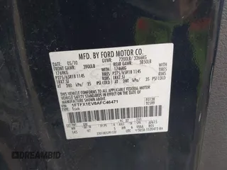 2010 Ford F-150 XL with VIN 1FTFX1EV8AFC46471, listed as a IAAI auction lot 42749255 with 169,134 mi miles and . Bid and sale history available at DreamBid. Image 9.