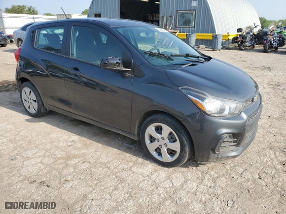 2017 Chevrolet Spark LS with VIN KL8CB6SA4HC744705, listed as a Copart auction lot 65085944 with 201,030 mi miles and Salvage Title. Bid and sale history available at carsss.com. Image 4.