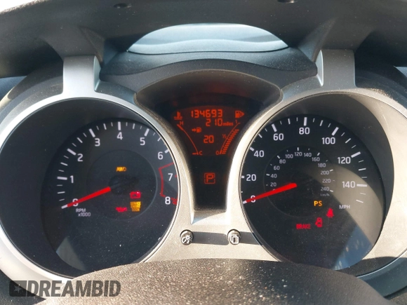 2013 Nissan Juke SV with VIN JN8AF5MV0DT220494, listed as a IAAI auction lot 41401846 with 134,693 mi miles. Bid and sale history available at carsss.com. Image 16.
