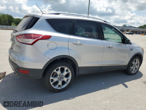 2015 Ford Escape Titanium with VIN 1FMCU0JXXFUB92120, listed as a Copart auction lot 56187405 with 120,265 mi miles and Clean Title. Bid and sale history available at DreamBid. Image 3.