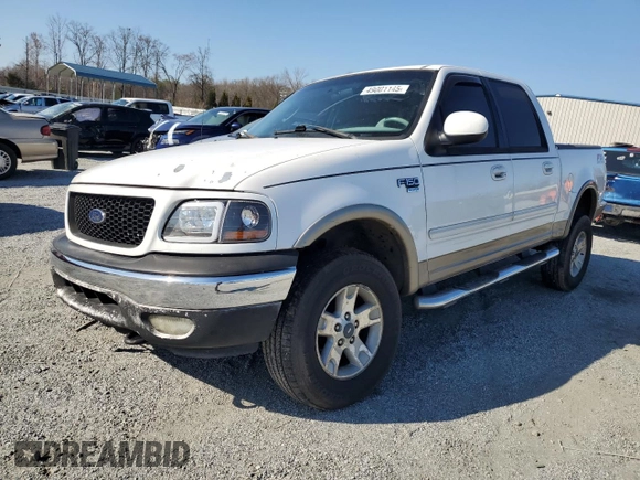 2003 Ford F-150 XLT with VIN 1FTRW08LX3KB16271, listed as a Copart auction lot 49001145 with 281,258 mi miles and Salvage Title. Bid and sale history available at carsss.com. Image 1.