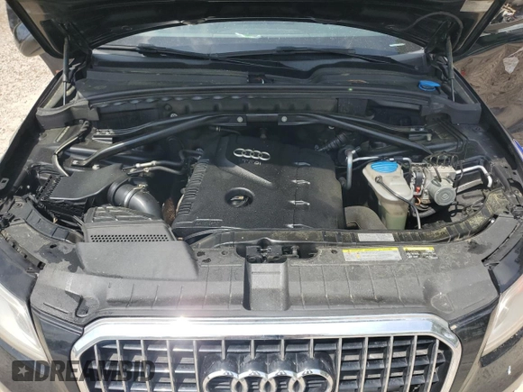 2013 Audi Q5 Premium with VIN WA1CFAFP8DA059460, listed as a Copart auction lot 54691185 with Not provided miles and Salvage title. Bid and sale history available at DreamBid. Image 12.