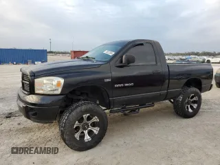 2006 Dodge 1500 SLT with VIN 1D7HU16286J184344, listed as a Copart auction lot 79322384 with 115,837 mi miles and Salvage Title. Bid and sale history available at DreamBid. Image 1.