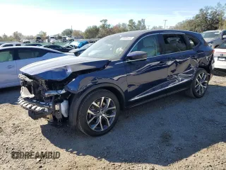 2024 Acura MDX Technology z VIN 5J8YD9H41RL002453, wystawiony jako Copart lot #89086455 z przebiegiem 8 031 mil mil oraz Szkoda całkowita • Salvage title. Historia ofert i sprzedaży dostępna na DreamBid. Obrazek 1.