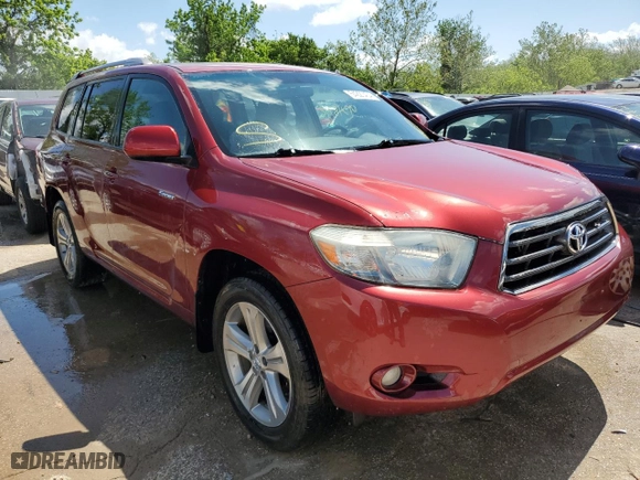 2010 Toyota Highlander Sport with VIN JTEEK3EHXA2152532, listed as a Copart auction lot 54220404 with 93,487 mi miles and Salvage Title. Bid and sale history available at carsss.com. Image 4.