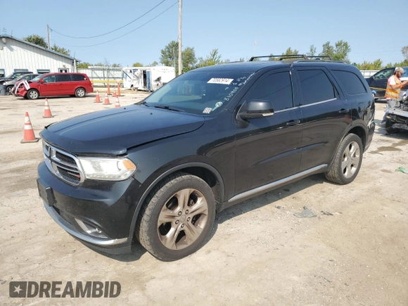 2015 Dodge Durango Limited with VIN 1C4RDJDG8FC810900, listed as a Copart auction lot 70582914 with 143,972 mi miles and Clean title. Bid and sale history available at DreamBid. Image 1.