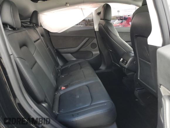 2021 Tesla Model Y Long Range with VIN 5YJYGDEEXMF188737, listed as a Copart auction lot 49117605 with 49,201 mi miles and Salvage Title. Bid and sale history available at DreamBid. Image 10.