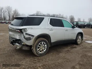 2019 Chevrolet Traverse LT Cloth with VIN 1GNEVGKW3KJ310780, listed as a Copart auction lot 47081205 with 96,989 mi miles and Clean Title. Bid and sale history available at carsss.com. Image 3.