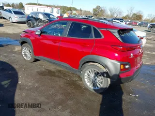 2020 Hyundai Kona SEL with VIN KM8K2CAA8LU528292, listed as a IAAI auction lot 41584654 with 57,857 mi miles. Bid and sale history available at carsss.com. Image 3.