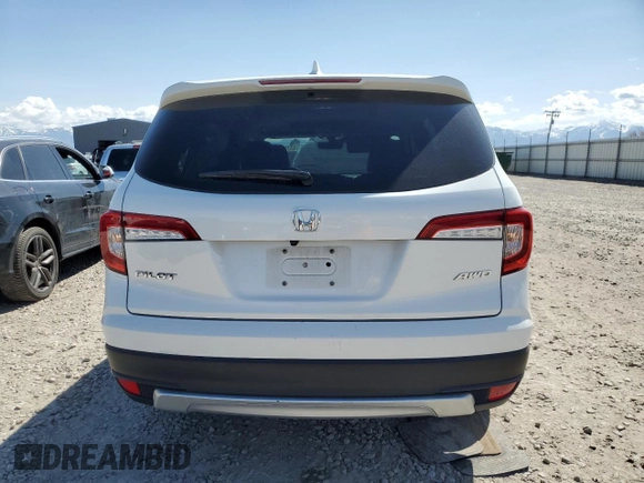 2021 Honda Pilot EX-L with VIN 5FNYF6H5XMB007730, listed as a Copart auction lot 53751955 with 71,097 mi miles and Salvage Title. Bid and sale history available at DreamBid. Image 6.