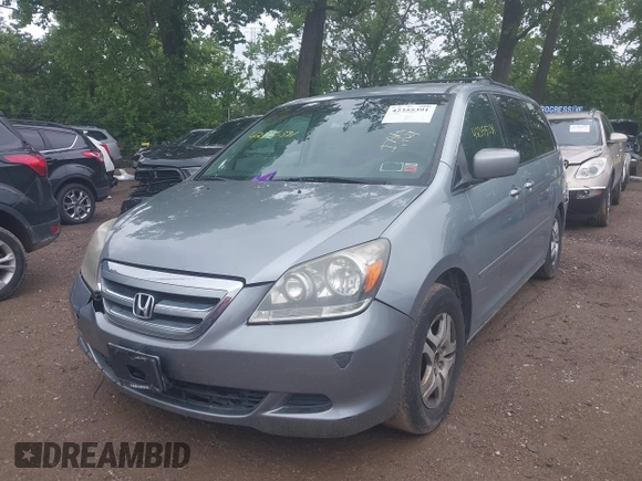2007 Honda Odyssey EX z VIN 5FNRL38407B084436, wystawiony jako IAAI lot #42355391 z przebiegiem 144 607 mil mil oraz . Historia ofert i sprzedaży dostępna na DreamBid. Obrazek 18.