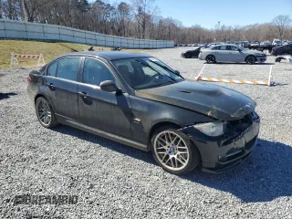 2011 BMW 3 Series 335i xDrive with VIN WBAPL5C55BA920565, listed as a Copart auction lot 47410085 with 135,919 mi miles and Salvage title. Bid and sale history available at DreamBid. Image 4.