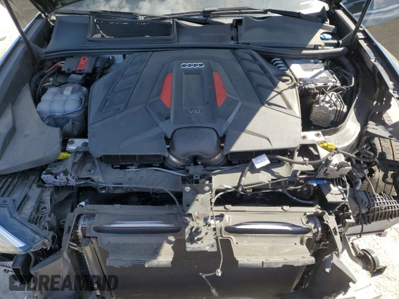 2024 Audi SQ8 Premium Plus with VIN WA1AWBF19RD005714, listed as a Copart auction lot 47320035 with 30,654 mi miles and Salvage Title. Bid and sale history available at DreamBid. Image 14.