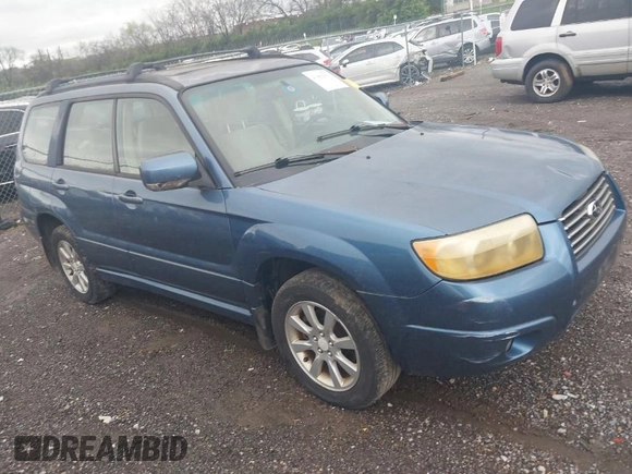 2007 Subaru Forester X w/Premium Pkg with VIN JF1SG65697H726204, listed as a IAAI auction lot 41962919 with 225,055 mi miles. Bid and sale history available at carsss.com. Image 1.
