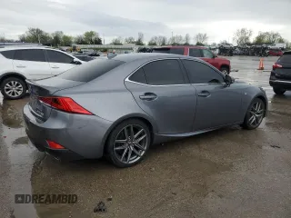 2017 Lexus IS 300 with VIN JTHCM1D21H5021648, listed as a Copart auction lot 51673075 with 117,235 mi miles and Clean title. Bid and sale history available at DreamBid. Image 3.