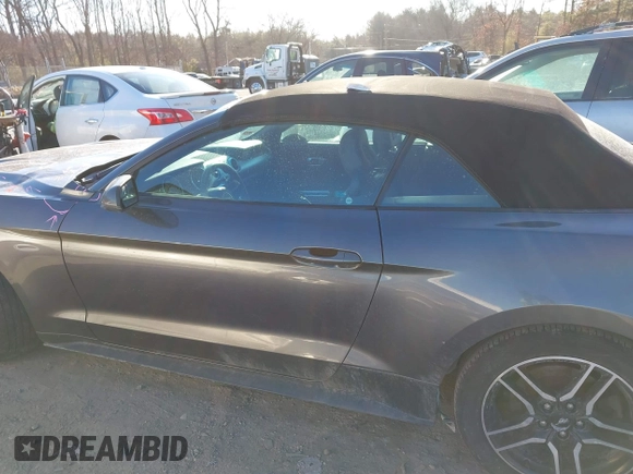 2018 Ford Mustang EcoBoost Premium with VIN 1FATP8UH7J5111677, listed as a IAAI auction lot 41427830 with 141,793 mi miles and . Bid and sale history available at carsss.com. Image 15.