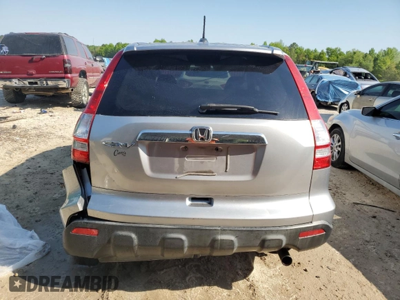 2007 Honda CR-V EX-L with VIN JHLRE387X7C048564, listed as a Copart auction lot 52706005 with 163,844 mi miles and Salvage Title. Bid and sale history available at carsss.com. Image 6.