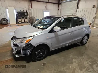 2024 Mitsubishi Mirage ES with VIN ML32AUHJXRH024379, listed as a Copart auction lot 63087655 with 13,934 mi miles and Clean title. Bid and sale history available at DreamBid. Image 1.