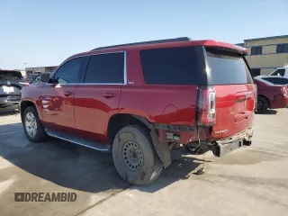 2015 GMC Yukon SLT with VIN 1GKS2BKC8FR231467, listed as a Copart auction lot 75245114 with 176,310 mi miles and Salvage Title. Bid and sale history available at carsss.com. Image 2.