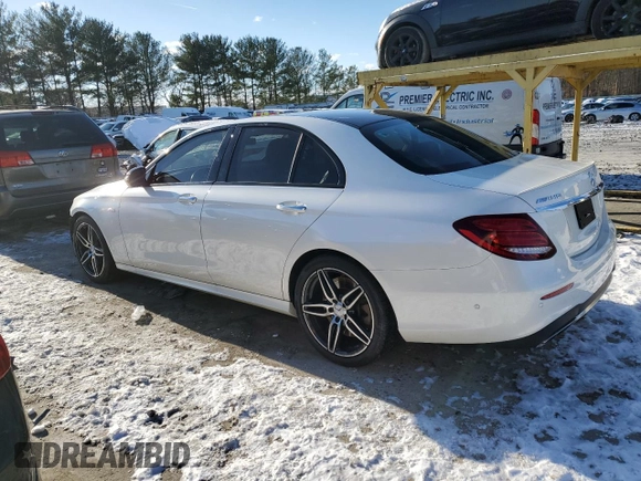 2018 Mercedes-Benz E-Class AMG E 43 with VIN WDDZF6EB8JA479188, listed as a Copart auction lot 86960244 with 61,271 mi miles and Salvage Title. Bid and sale history available at carsss.com. Image 2.