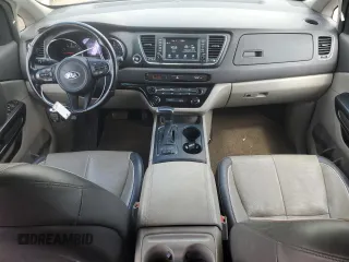 2017 Kia Sedona LX with VIN KNDMB5C17H6333432, listed as a Copart auction lot 67005714 with 91,393 mi miles and Salvage Title. Bid and sale history available at carsss.com. Image 8.