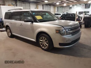 2014 Ford Flex SE with VIN 2FMGK5B81EBD42938, listed as a IAAI auction lot 41207085 with 129,012 mi miles. Bid and sale history available at carsss.com. Image 1.