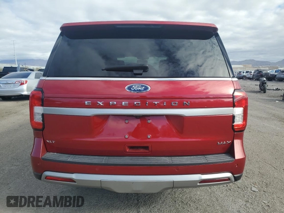 2022 Ford Expedition Max XLT with VIN 1FMJK1HTXNEA37002, listed as a Copart auction lot 49003075 with 20,773 mi miles and Salvage title. Bid and sale history available at DreamBid. Image 6.