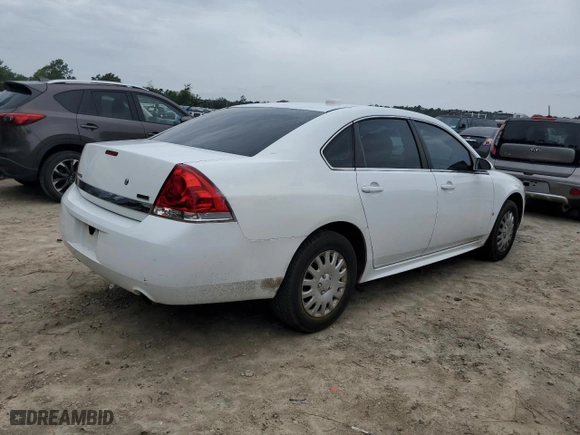 2010 Chevrolet Impala Police Police with VIN 2G1WD5EMXA1249122, listed as a Copart auction lot 80136794 with 103,244 mi miles and Salvage Title. Bid and sale history available at carsss.com. Image 3.