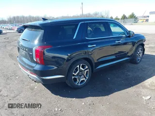 2024 Hyundai Palisade Limited z VIN KM8R5DGE1RU725867, wystawiony jako IAAI lot #41790529 z przebiegiem 33 869 mil mil oraz . Historia ofert i sprzedaży dostępna na DreamBid. Obrazek 4.