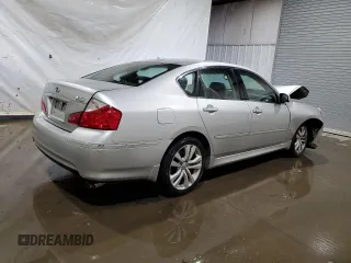 2009 Infiniti M with VIN JNKCY01F39M851190, listed as a Copart auction lot 64297164 with 221,933 mi miles and Salvage Title. Bid and sale history available at DreamBid. Image 3.