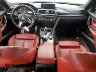 2014 BMW 3 Series 335i xDrive with VIN WBA3B9C55EF588272, listed as a Copart auction lot 58565145 with 88,085 mi miles and Salvage title. Bid and sale history available at DreamBid. Image 8.