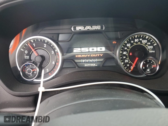 2023 Ram 2500 Tradesman with VIN 3C6UR5CL3PG582280, listed as a Copart auction lot 45697725 with 47,133 mi miles and Salvage title. Bid and sale history available at DreamBid. Image 9.