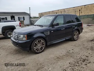 2009 Land Rover Range Rover Sport SC z VIN SALSH23469A193024, wystawiony jako Copart lot #58624605 z przebiegiem 117 444 mil mil oraz Czysty tytuł • Clean title. Historia ofert i sprzedaży dostępna na DreamBid. Obrazek 1.