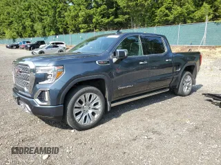 2021 GMC Sierra 1500 Denali with VIN 3GTU9FEL6MG113255, listed as a Copart auction lot 61983645 with 63,747 mi miles and Salvage title. Bid and sale history available at DreamBid. Image 1.