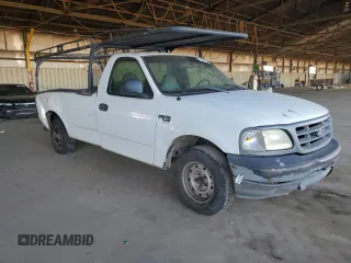 2003 Ford F-150 XL with VIN 1FTRF17W43NA46900, listed as a Copart auction lot 76247114 with 295,546 mi miles and Salvage Title. Bid and sale history available at DreamBid. Image 4.