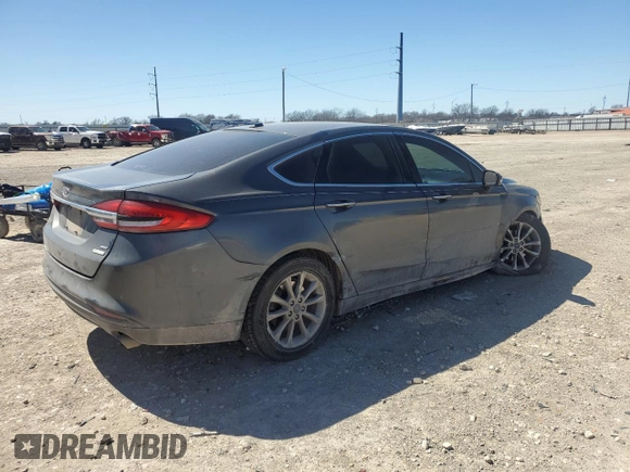 2017 Ford Fusion SE with VIN 3FA6P0HD6HR178798, listed as a Copart auction lot 47803855 with 140,256 mi miles and Salvage Title. Bid and sale history available at carsss.com. Image 3.