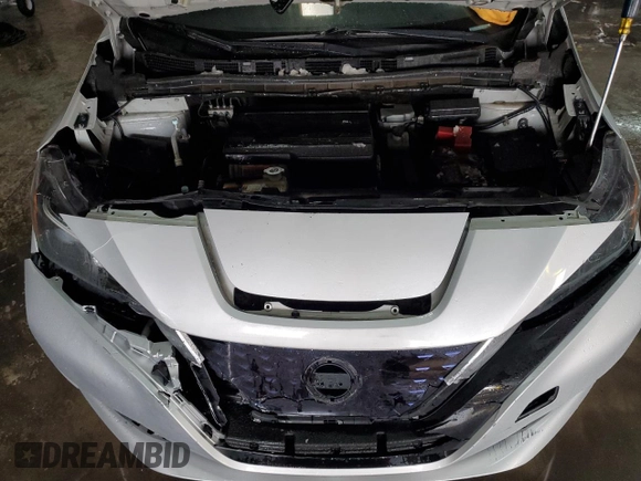 2018 Nissan LEAF S with VIN 1N4AZ1CPXJC301647, listed as a Copart auction lot 44814285 with 87,030 mi miles and Salvage Title. Bid and sale history available at DreamBid. Image 12.