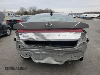 2022 Hyundai Elantra SEL with VIN 5NPLM4AG3NH078755, listed as a Copart auction lot 51120245 with 54,948 mi miles and Salvage Title. Bid and sale history available at DreamBid. Image 6.